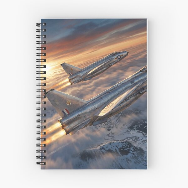 Item preview, Lightning Jets Afterburner Sunset Illustration designed and sold by Airpower Art.