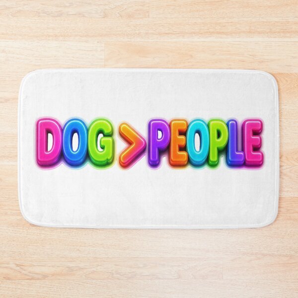 Item preview, Dog Over People Dog Lover Statement designed and sold by ExploreAura Studio.