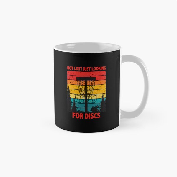 Item preview, Retro Sunset Disc Golf Funny Not Lost Looking For Discs designed and sold by anosxnreasto.