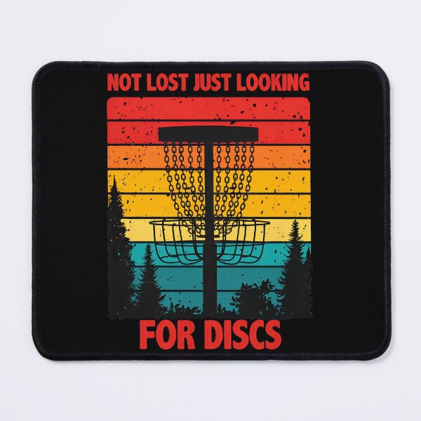 Item preview, Retro Sunset Disc Golf Funny Not Lost Looking For Discs designed and sold by anosxnreasto.