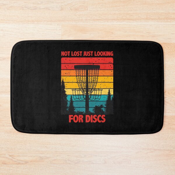 Item preview, Retro Sunset Disc Golf Funny Not Lost Looking For Discs designed and sold by anosxnreasto.