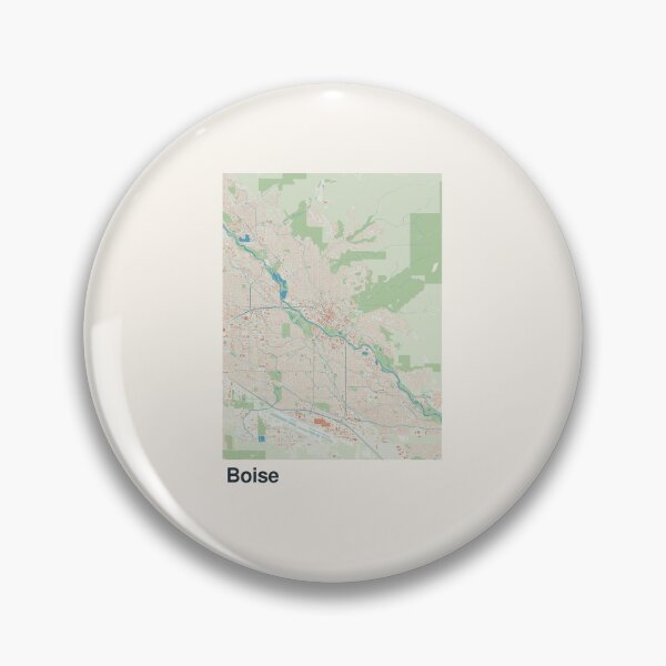 Item preview, Boise Minimalistic Map Art designed and sold by MapsNerd.