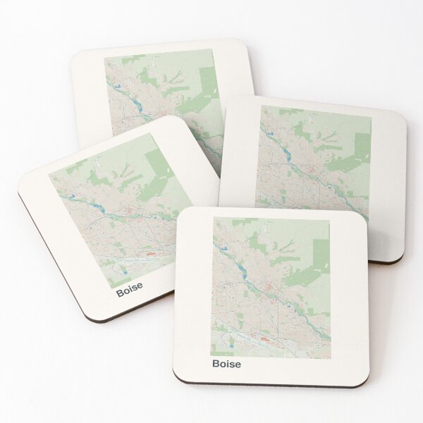 Item preview, Boise Minimalistic Map Art designed and sold by MapsNerd.