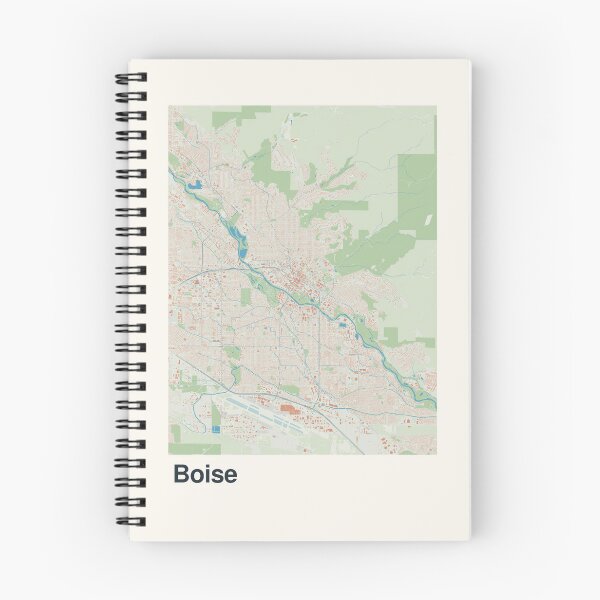 Item preview, Boise Minimalistic Map Art designed and sold by MapsNerd.
