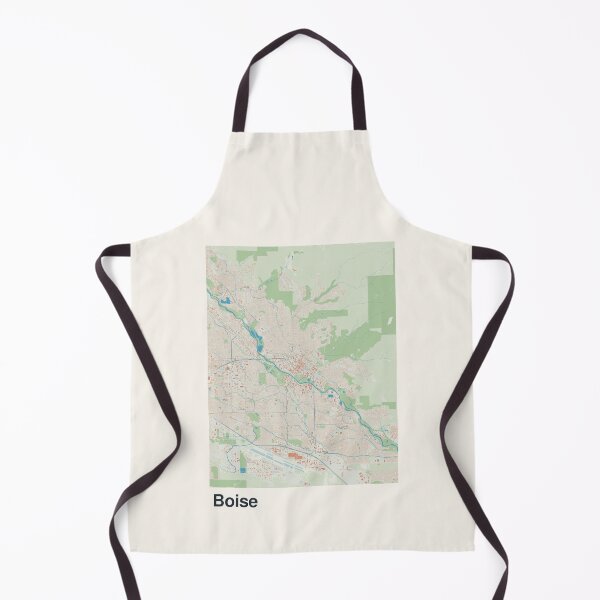 Item preview, Boise Minimalistic Map Art designed and sold by MapsNerd.