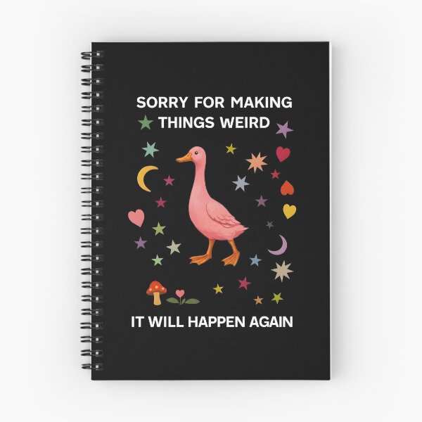 Item preview, Quirky Duck Apology Humorous Graphic designed and sold by cerima.