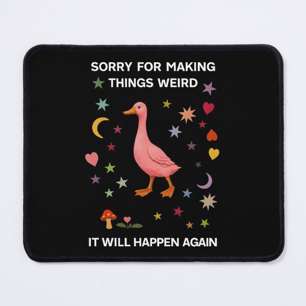 Item preview, Quirky Duck Apology Humorous Graphic designed and sold by cerima.