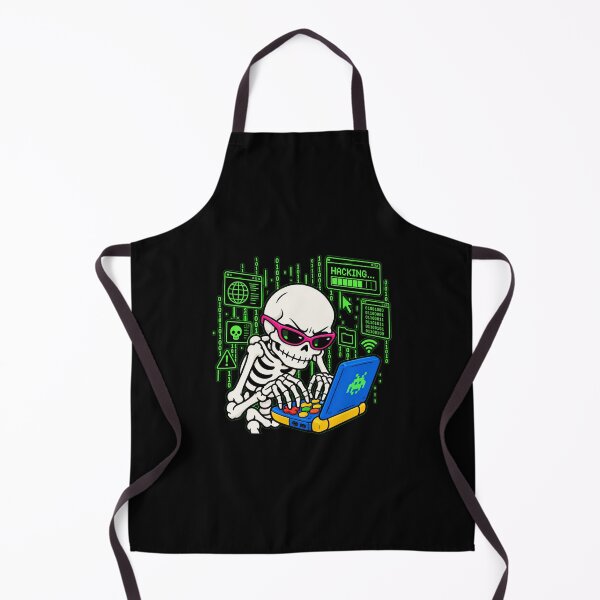Item preview, Hacker Skeleton Cyberpunk Computer Geek designed and sold by MonkiFlipp.