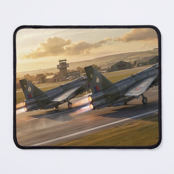 Item preview, Lightning Jets Runway Scramble Illustration designed and sold by Airpower Art.