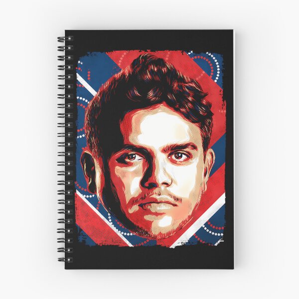 Item preview, Rugby Star Red Blue Portrait designed and sold by ISGSUPORTE.