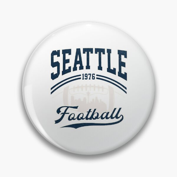Item preview, Seattle 1976 Football Vintage City Skyline designed and sold by TanayLetts99.