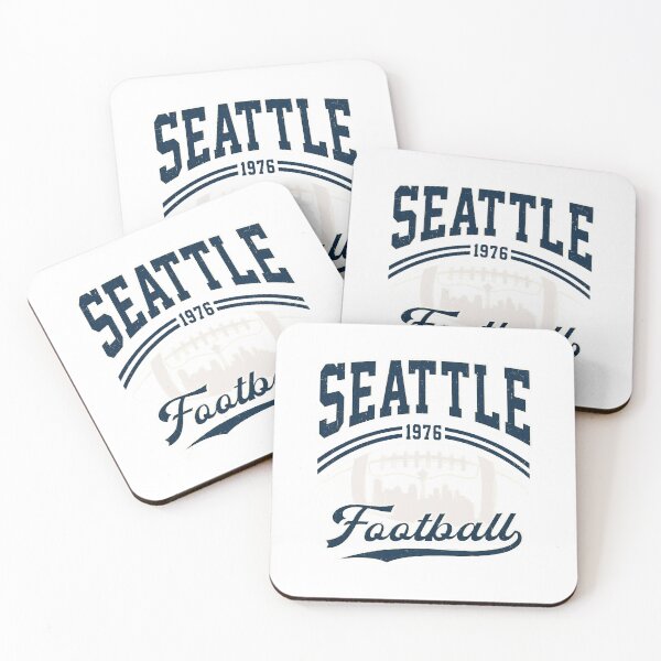 Item preview, Seattle 1976 Football Vintage City Skyline designed and sold by TanayLetts99.