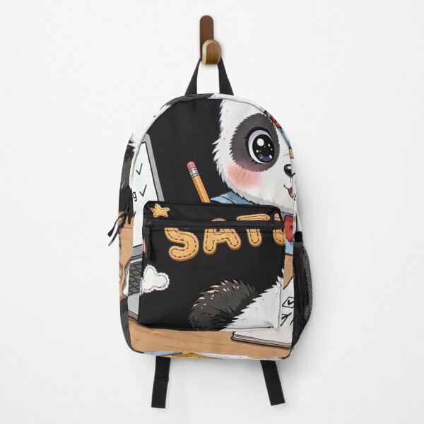 Item preview, Cute Student Panda Finishing Homework On Saturday - Kawaii Study Art designed and sold by Surviving Monday Club.