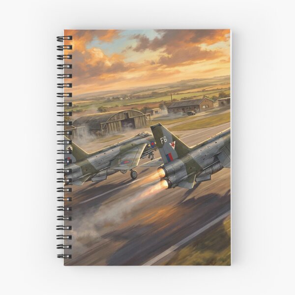 Item preview, Lightning Jets Golden Hour Takeoff Illustration designed and sold by Airpower Art.