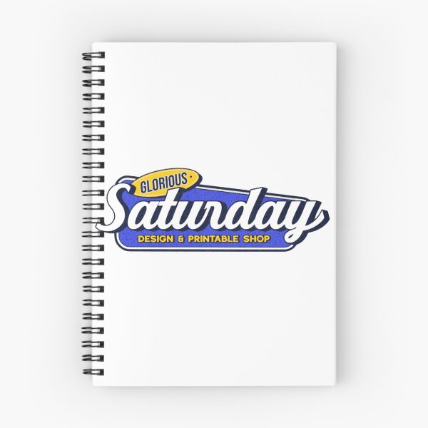 Item preview, Glorious Saturday Retro Vintage Typography Design designed and sold by MindMess Studio.