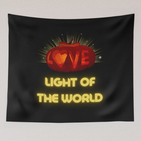 Item preview, Light of the World Shine Jesus Love Christian Alternative Halloween  designed and sold by Genius Geek.