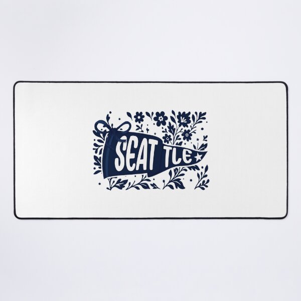 Item preview, Seattle Floral Pennant designed and sold by AdariusBice01.