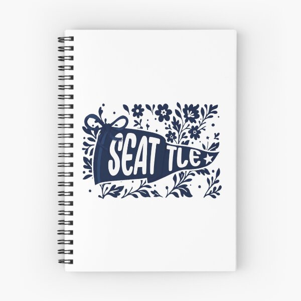 Item preview, Seattle Floral Pennant  designed and sold by AdariusBice01.