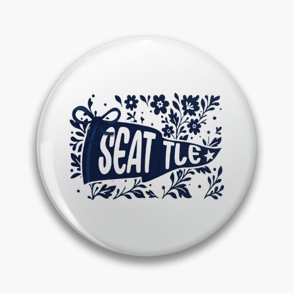 Item preview, Seattle Floral Pennant  designed and sold by AdariusBice01.