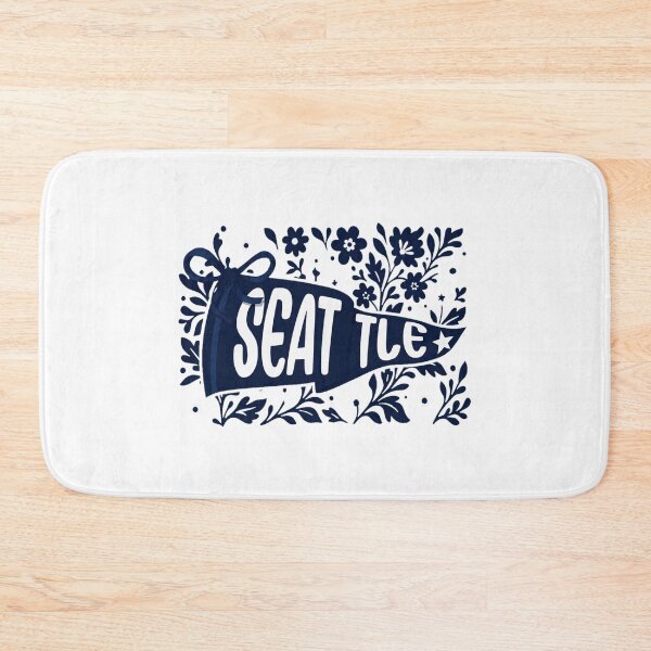 Item preview, Seattle Floral Pennant  designed and sold by AdariusBice01.