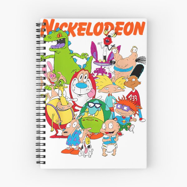 Item preview, Nickelodeon Group Shot All Retro 90s Characters designed and sold by WildPalitteArt.
