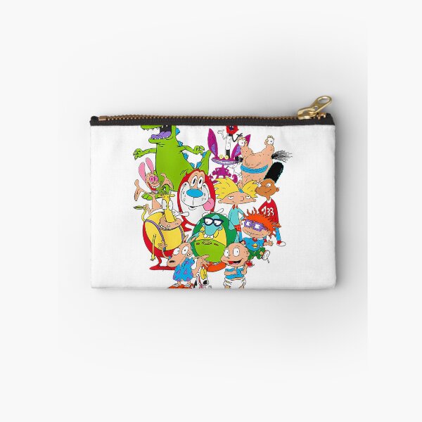 Item preview, Nickelodeon Group Shot All Retro 90s Characters designed and sold by WildPalitteArt.