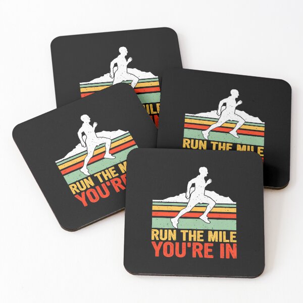 Item preview, Run the Mile You're In Vintage Runner Graphic designed and sold by anosxnreasto.