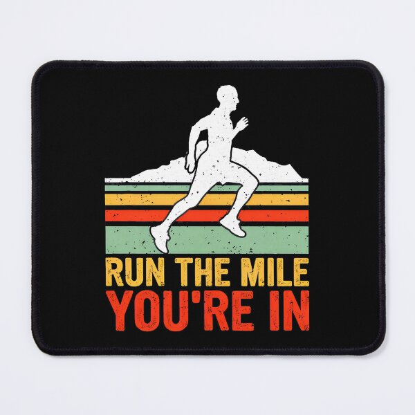 Item preview, Run the Mile You're In Vintage Runner Graphic designed and sold by anosxnreasto.