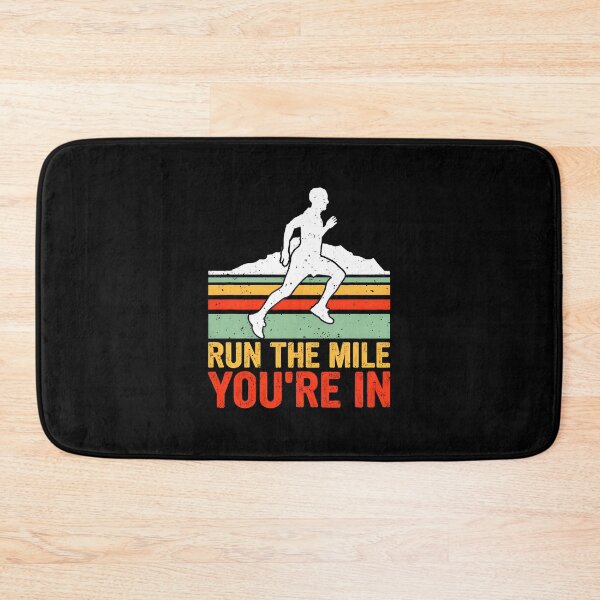 Item preview, Run the Mile You're In Vintage Runner Graphic designed and sold by anosxnreasto.