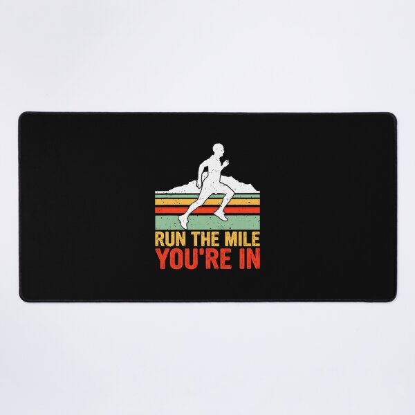 Item preview, Run the Mile You're In Vintage Runner Graphic designed and sold by anosxnreasto.