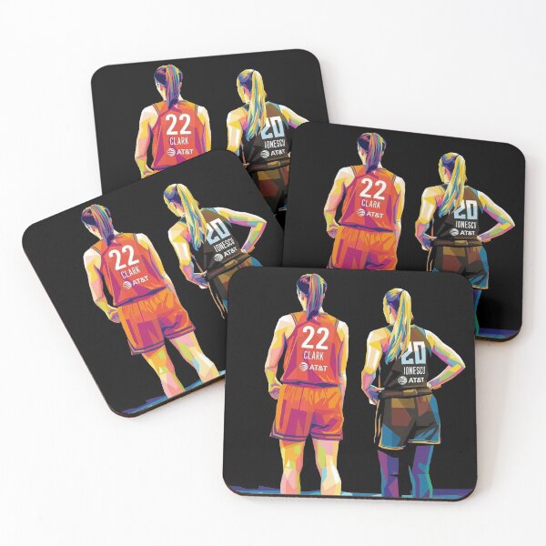 Item preview, Caitlin Clark and Sabrina Ionescu Pop Art designed and sold by SiksisArt.
