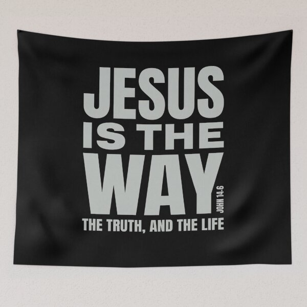Item preview, Jesus Is The Way The Truth And The Life John 14 6 Christian Bible Verse designed and sold by JapanAnimeSH1.