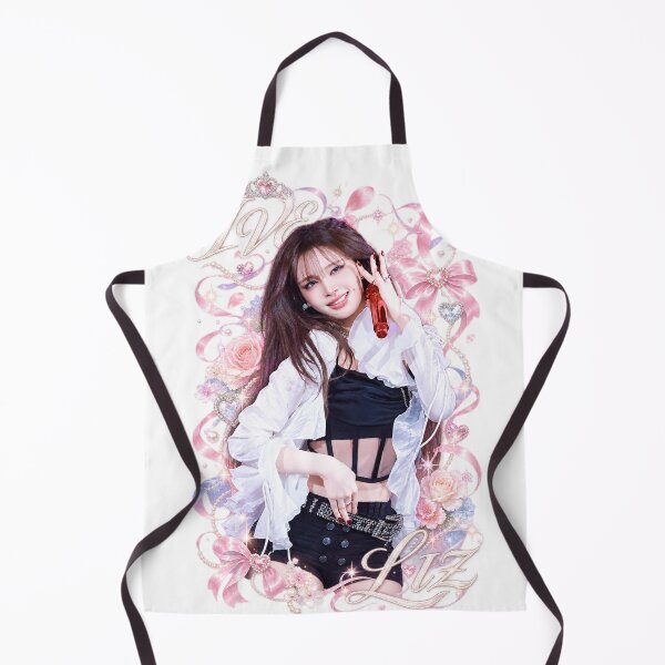 Item preview, Liz IVE Gothic Black Corset Hoodie | Heart Ribbon Visual designed and sold by Valereekmerch.