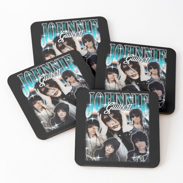 Artikelvorschau, Johnnie Guilbert Emo Goth Blaue Ästhetik Collage entworfen und verkauft von NIZARTKK.