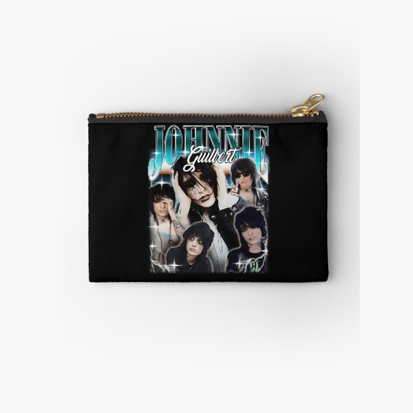 Item preview, Johnnie Guilbert Emo Goth Blue Aesthetic Collage designed and sold by NIZARTKK.