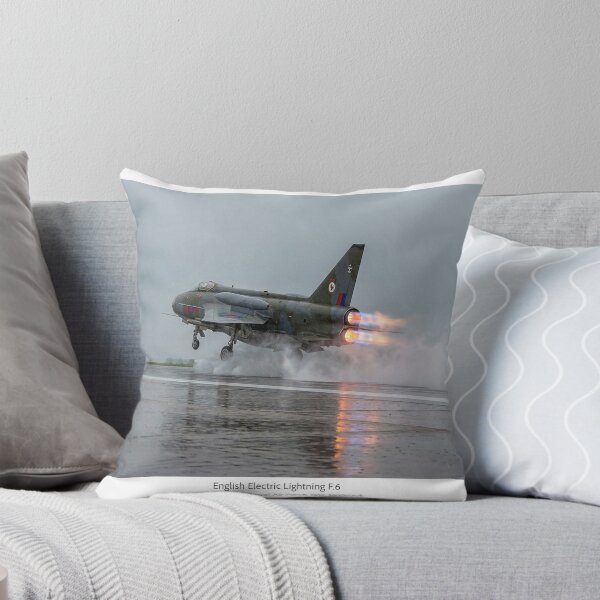 Item preview, Lightning F.6 Wet Runway Illustration designed and sold by Airpower Art.