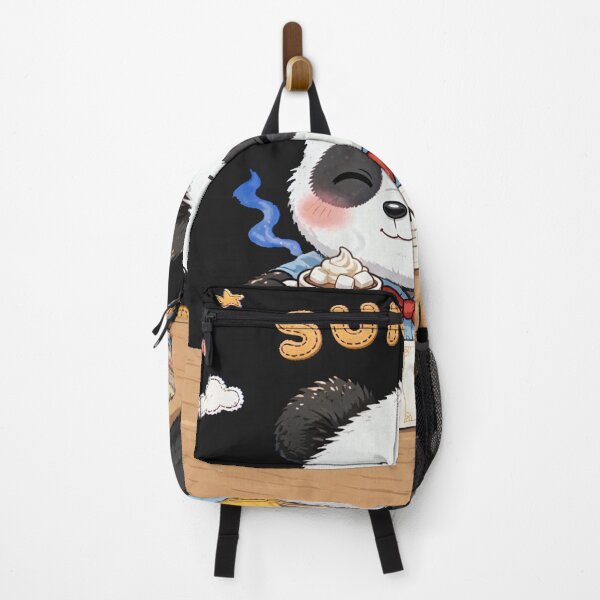 Item preview, Cute Student Panda Celebrating Finished Homework On Sunday - Cozy Kawaii Art designed and sold by Surviving Monday Club.