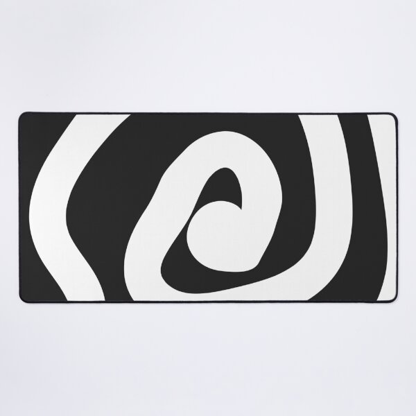 Item preview, Black and White Hypnotic Spiral Pattern designed and sold by jianina-alondra.