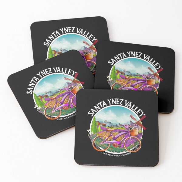 Item preview, Santa Ynez Valley Bicycle Wine Excursions Art designed and sold by neviltumasher.
