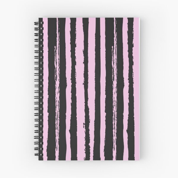 Item preview, Pink and Black Grunge Stripe Pattern designed and sold by jianina-alondra.