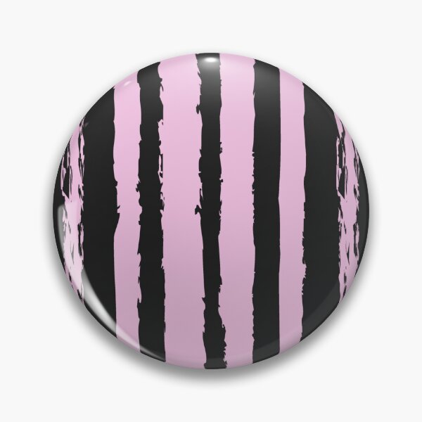 Item preview, Pink and Black Grunge Stripe Pattern designed and sold by jianina-alondra.