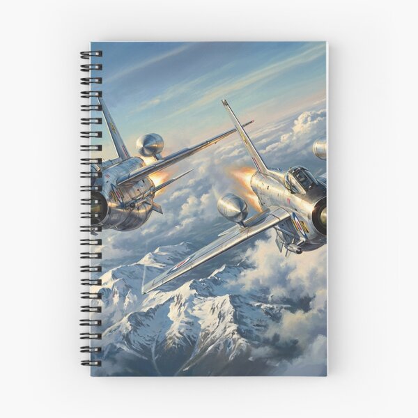 Item preview, Lightning Jets Mountain Crossing Illustration designed and sold by Airpower Art.
