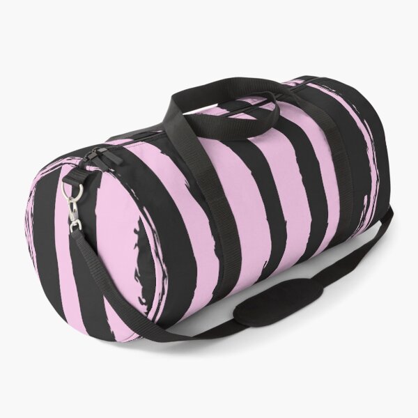Item preview, Pink and Black Grunge Stripe Pattern designed and sold by jianina-alondra.
