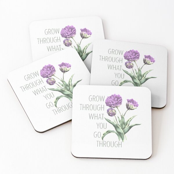Item preview, Grow Through What You Go Through  designed and sold by MKH GARDEN STORE.