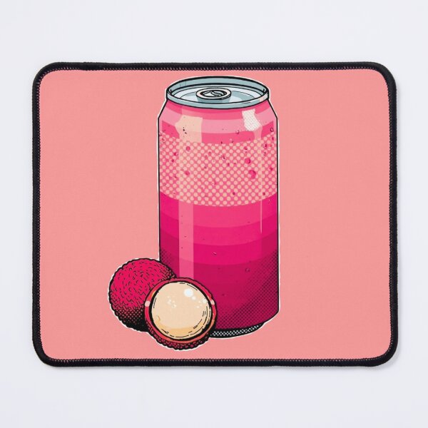 Item preview, Lychee soda illustration designed and sold by DuliDoodles.