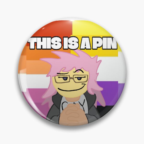 Item preview, Fiji Stare if it was a pin designed and sold by FijiKrowArt.