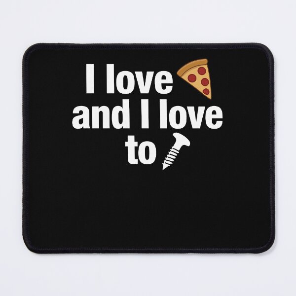 Item preview, Funny Pizza and Screw Humor Design designed and sold by cerima.