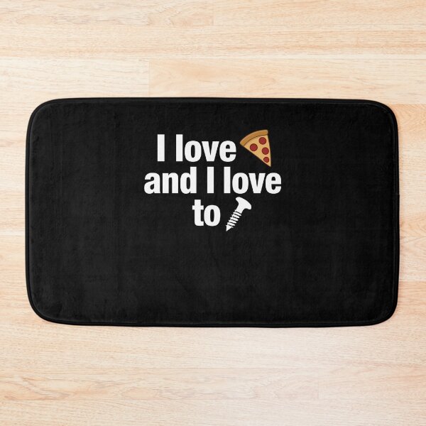 Item preview, Funny Pizza and Screw Humor Design designed and sold by cerima.
