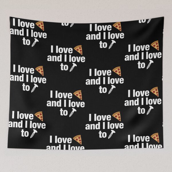 Item preview, Funny Pizza and Screw Humor Design designed and sold by cerima.
