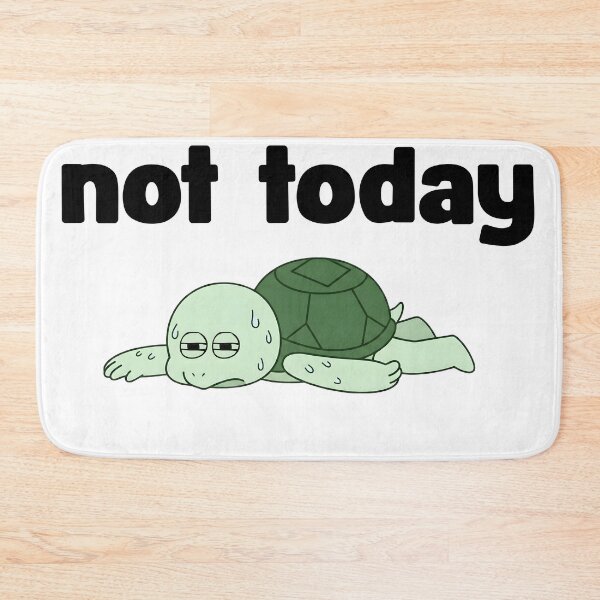 Item preview, a tired turtle designed and sold by Rockveil Co..